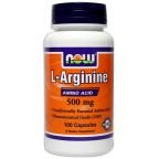 NOW L-Arginine 500 mg 100caps