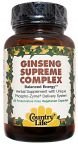 Country Life-GINSENGS SUPREME COMPLEX 60caps