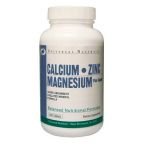 Universal Nutrition-Calcium Zinc Magnesium 100tab.
